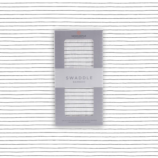 Pencil Stripe Swaddle