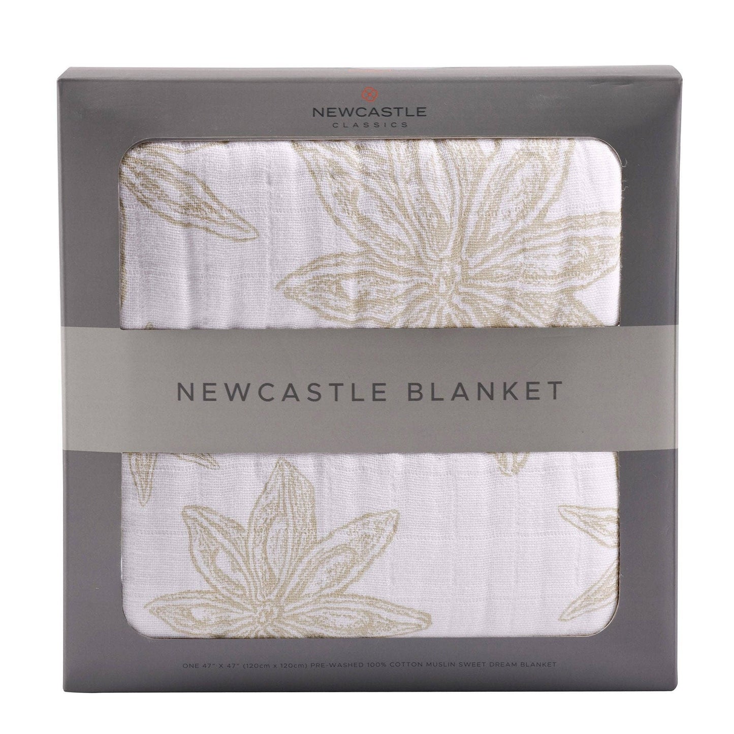 Boho Fields Cotton Muslin NewCastle Blanket