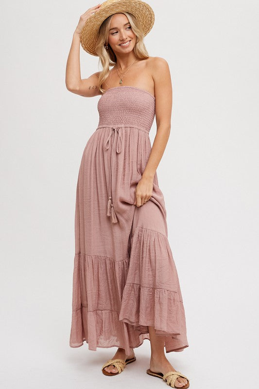 Strapless Maxi Dress