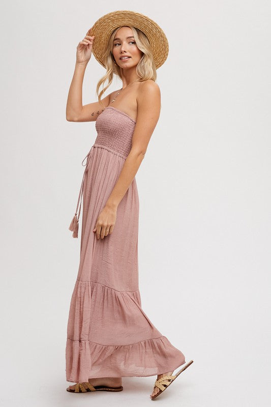 Strapless Maxi Dress