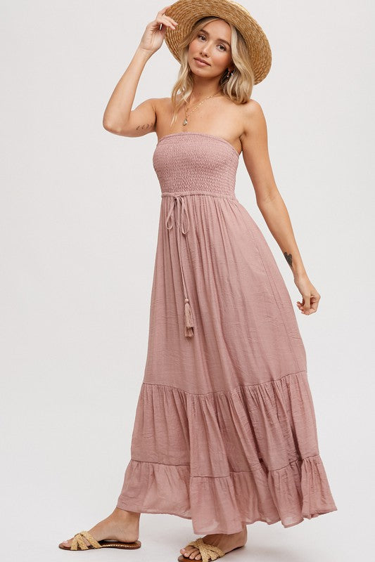 Strapless Maxi Dress