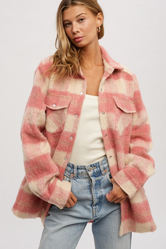 Brushed Flannel Jacket