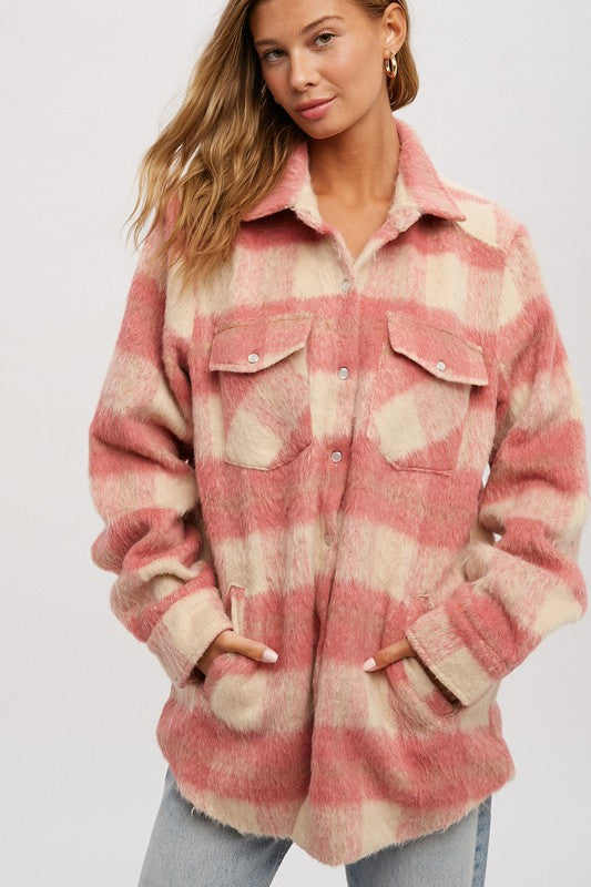 Brushed Flannel Jacket