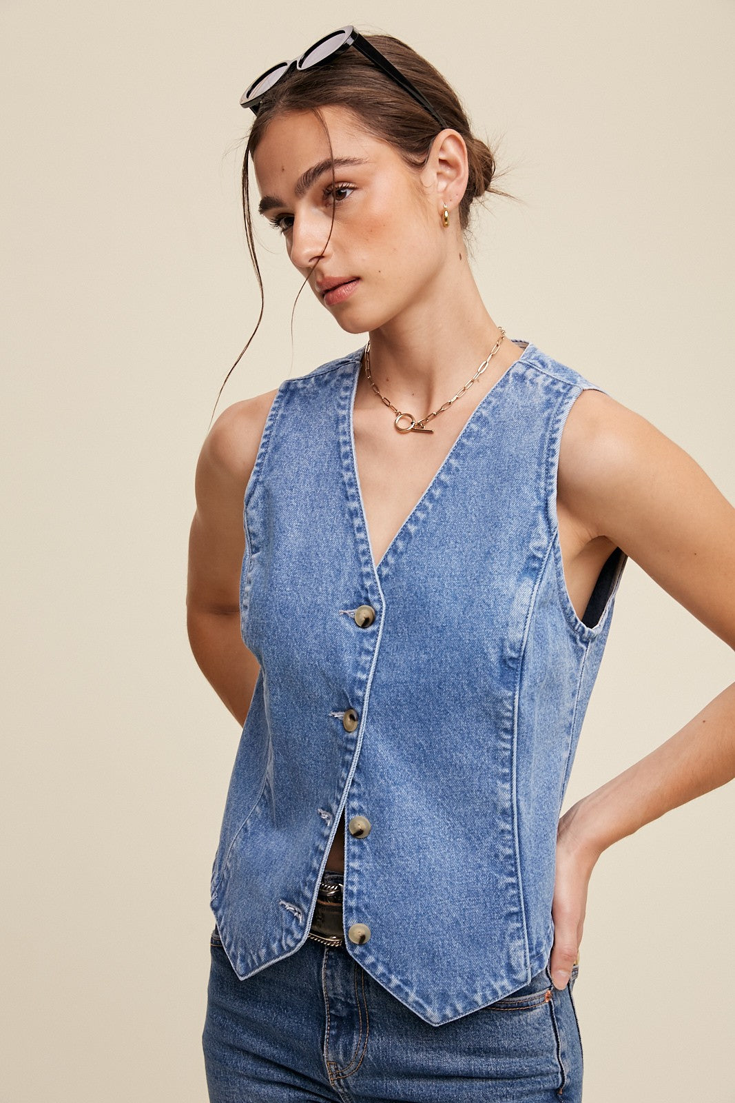 Denim Vest