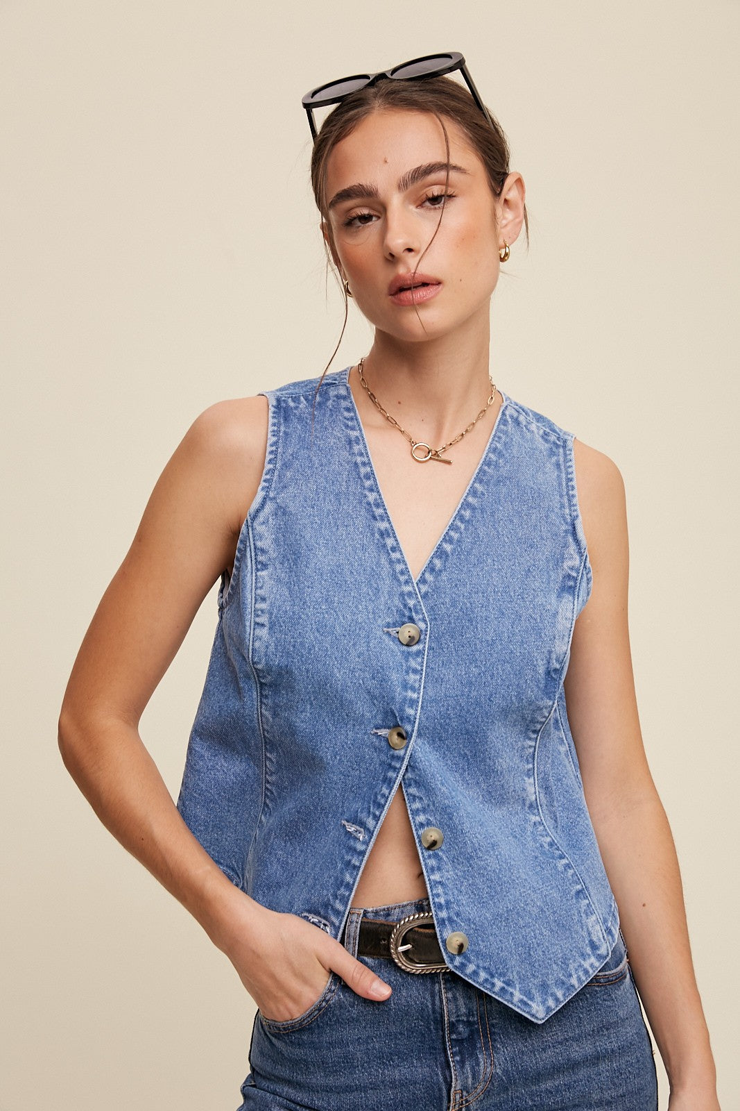 Denim Vest