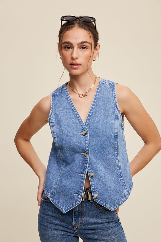 Denim Vest