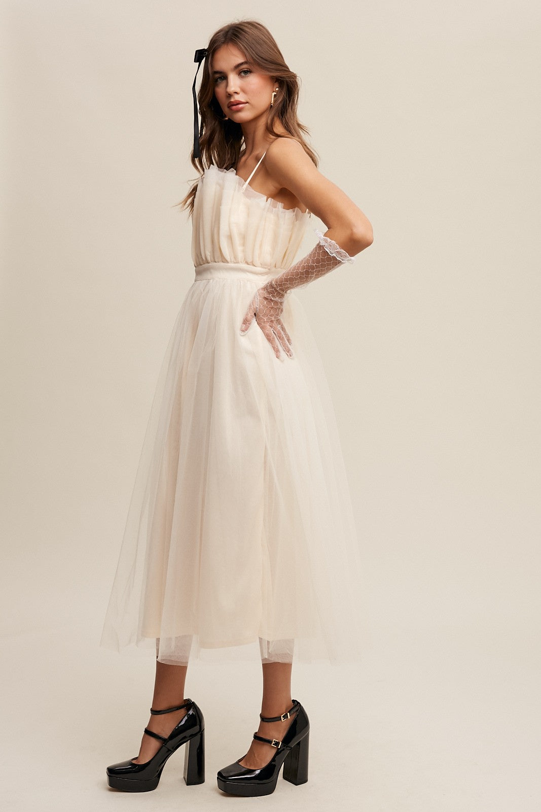 Tulle Maxi Dress – Rooted and Sewn Tulle Maxi Dress – Rooted and Sewn