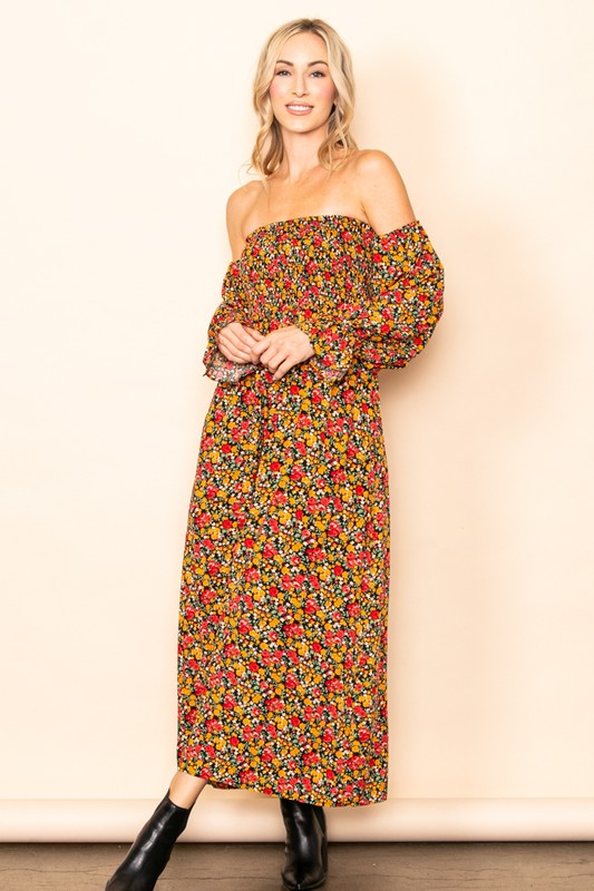 Floral Maxi Dress- Small