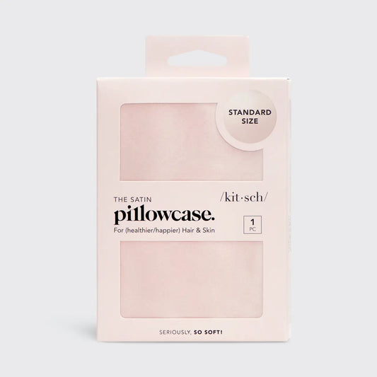 Standard Satin Pillowcase - Blush