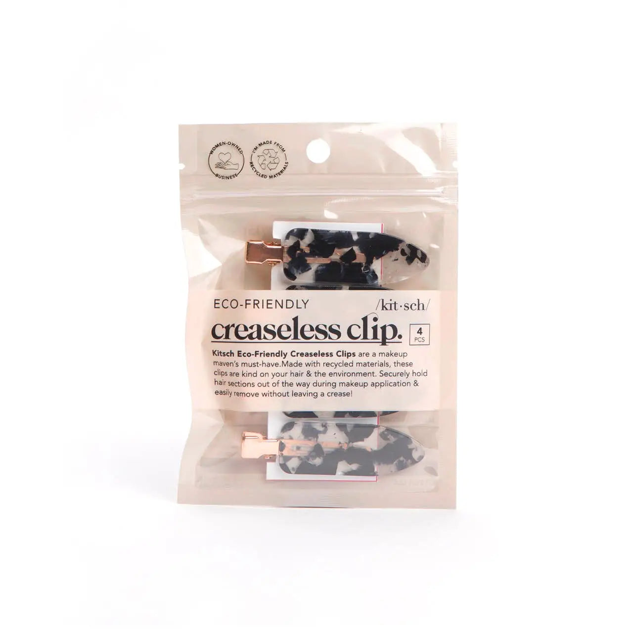 Creaseless Hair Clips 4-Pack